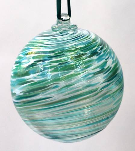 Click to view detail for DB-919 Ornament - Opaque Teal $37
